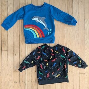 Hanna Andersson Sweatshirt Bundle, Size 3